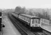 Class 119 DMU at Shifnal