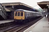 Class 119 DMU at Guildford