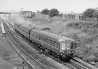 Class 119 DMU at Dudley