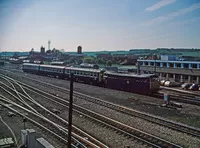 Class 119 DMU at Severn Tunnel Junction