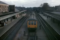 Class 119 DMU at Worcester Shrub Hill