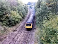 Class 119 DMU at near White Down Lane