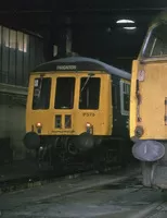 Class 119 DMU at Laira depot