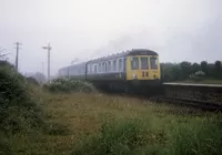 Class 119 DMU at Quintrell Downs