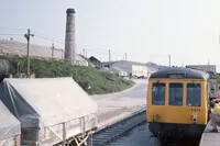 Class 119 DMU at Drinnick Mill