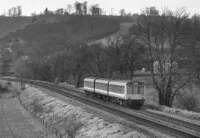 Class 119 DMU at Betchworth