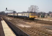 Class 119 DMU at Northfield