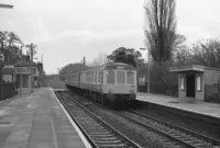 Class 119 DMU at Midgham
