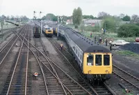 Class 119 DMU at Spalding