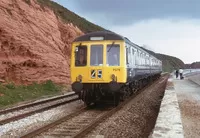 Class 119 DMU at Teignmouth