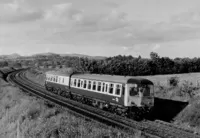 Class 120 DMU at near Craven Arms