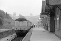 Class 120 DMU at Matlock Bath