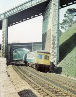 Class 120 DMU at Dawlish