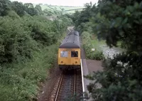 Class 120 DMU at St Keyne