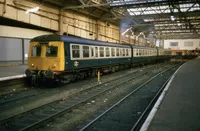 Class 120 DMU at Edinburgh Waverley