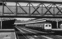 Class 120 DMU at Nottingham