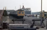 Class 120 DMU at Stranraer Harbour