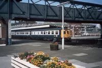 Class 120 DMU at Nottingham