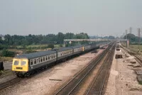 Class 120 DMU at Norton Fitzwarren