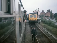 Class 120 DMU at Llandrindod Wells