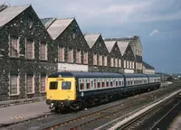 Class 120 DMU at Swindon Works