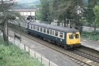 Class 120 DMU at Church Stretton