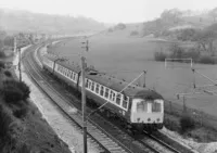 Class 120 DMU at Chatterley