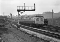 Class 120 DMU at Yeovil Pen Mill