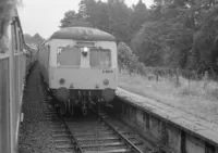 Class 120 DMU at Llanwrtyd Wells