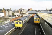 Class 120 DMU at Largs