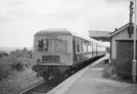 Class 120 DMU at Gunnislake