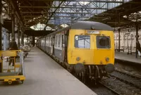 Class 120 DMU at Crewe