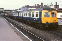 Class 120 DMU at Derby