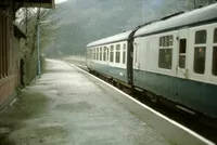 Class 120 DMU at Matlock Bath