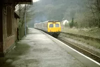 Class 120 DMU at Matlock Bath