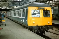 Class 120 DMU at Crewe