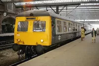 Class 120 DMU at Stoke-on-Trent