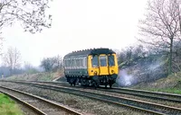 Class 121 DMU at Hatton Bank