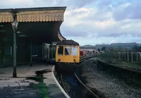 Class 121 DMU at Bridport