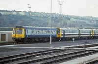 Class 121 DMU at Laira depot