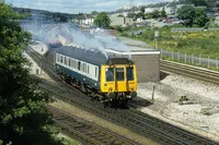 Class 121 DMU at Laira depot