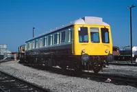 Class 121 DMU at Reading depot