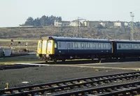 Class 121 DMU at Plymouth Laira depot