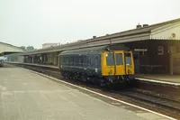 Class 121 DMU at Westbury