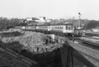 Class 121 DMU at Worcester Shrub Hill