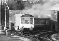 Class 121 DMU at Worcester Shrub Hill