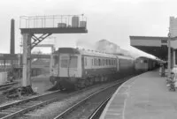 Class 121 DMU at Cardiff