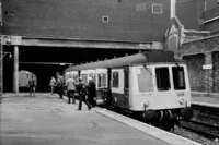 Class 121 DMU at Clifton Down