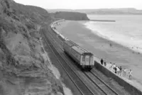 Class 121 DMU at Dawlish