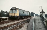 Class 121 DMU at South Greenford Halt